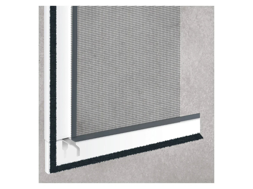 LIVARNO home Fentre moustiquaire en aluminium, 100 x 120 cm