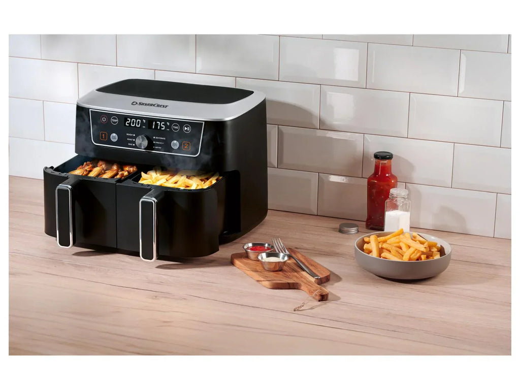 SILVERCREST Friteuse  air chaud double SHFDD 2600 B2