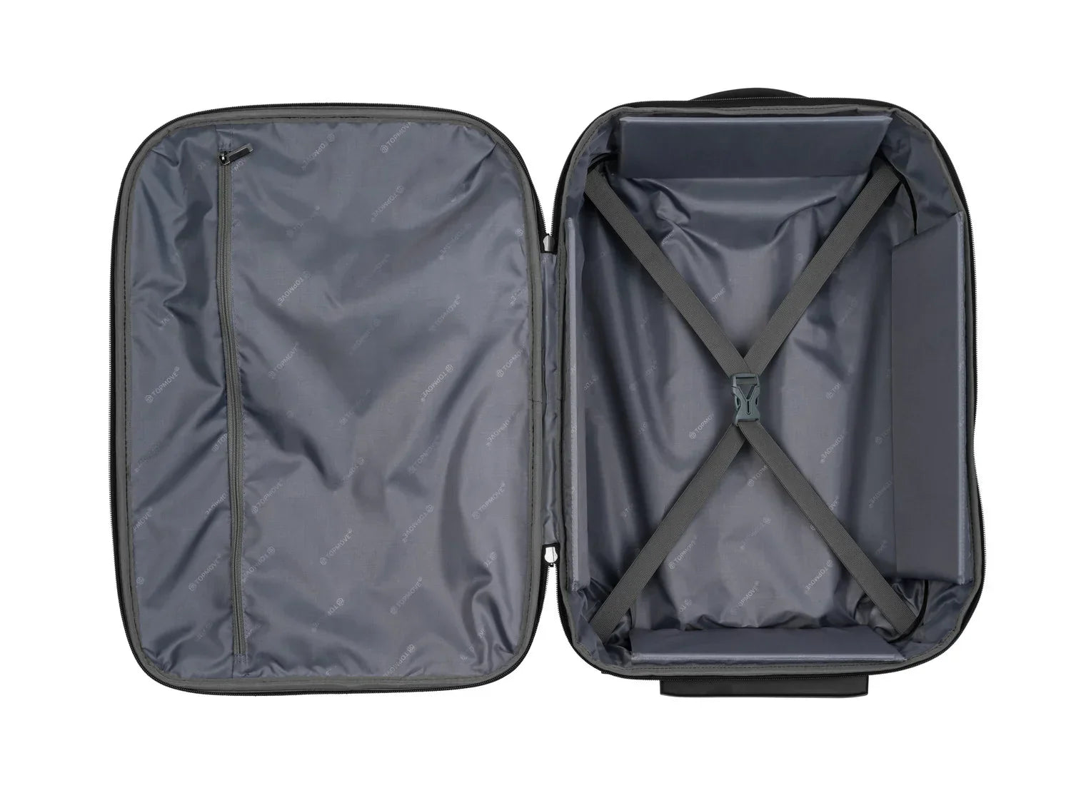 TOPMOVE Valise cabine  roulettes pliante, 40 L