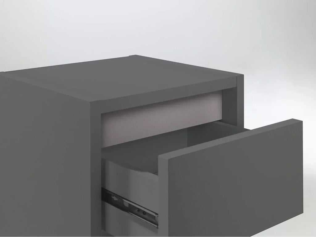LIVARNO home Armoire latrale de salle de bains Oslo, 32 x 99 x 30 cm, anthracite