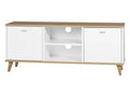 LIVARNO home Meuble bas Corfu, 113 x 46 x 33 cm, blanc/imitation chne