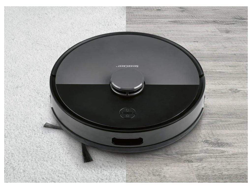 SILVERCREST Robot aspirateur avec station d'aspiration