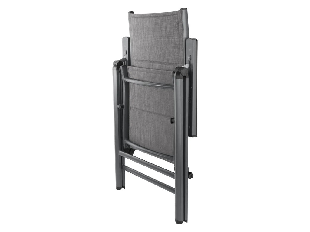 LIVARNO home Table de jardin + Lot de 6 fauteuils en aluminium Toronto
