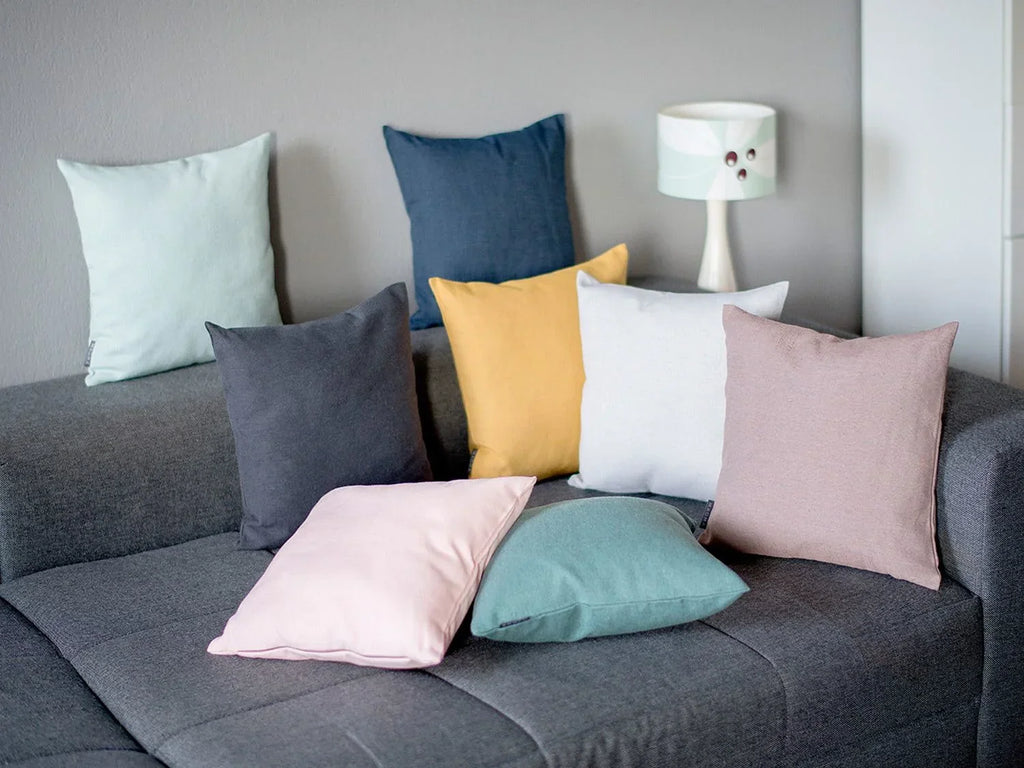 MAGMA Lot de 2 housses de coussin, 40 x 40 cm ou 50 x 50 cm