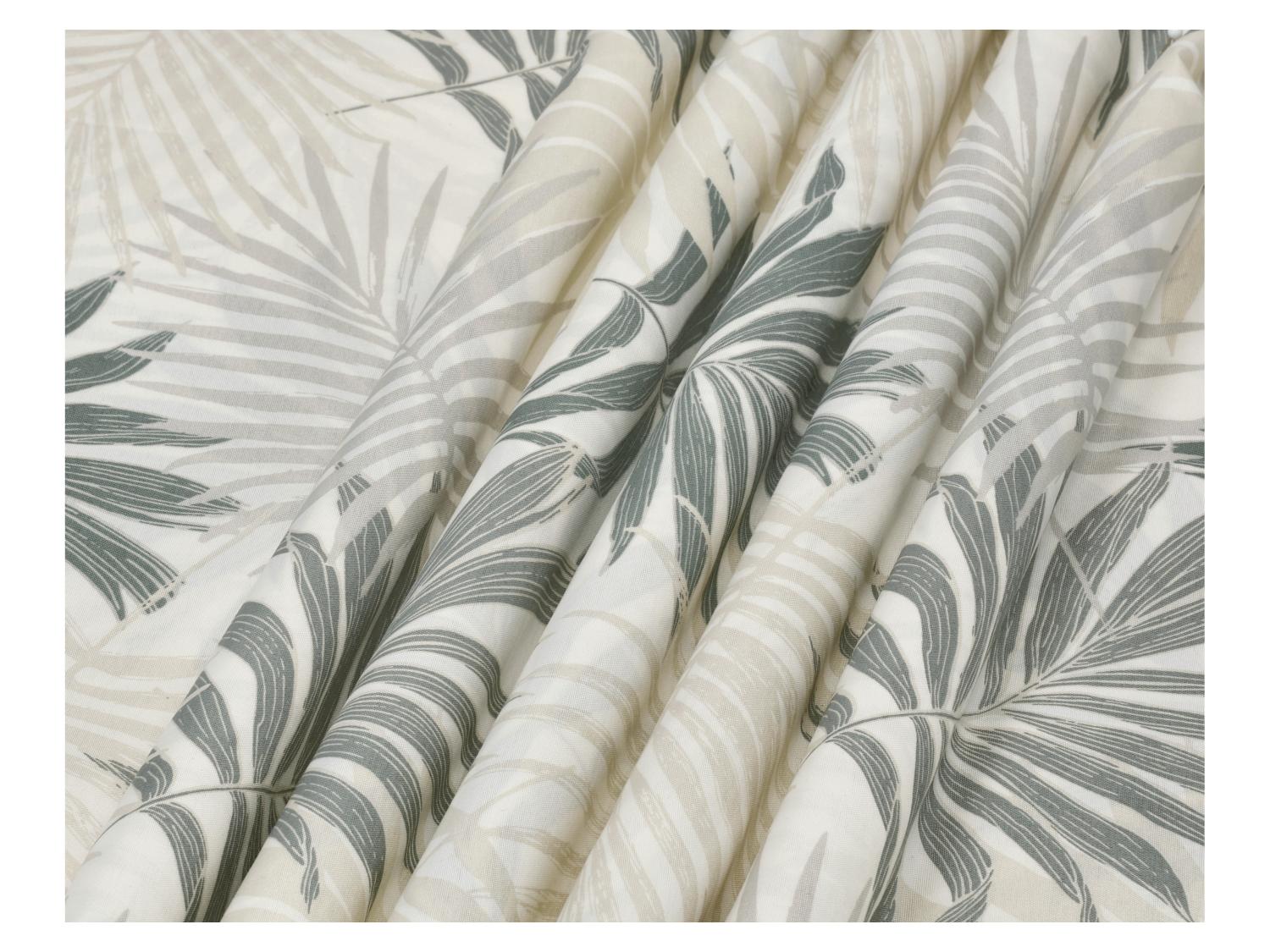 LIVARNO Parure de lit en satin de microfibre / Parure de lit rversible en satin de microfibre, 260 x 240 cm
