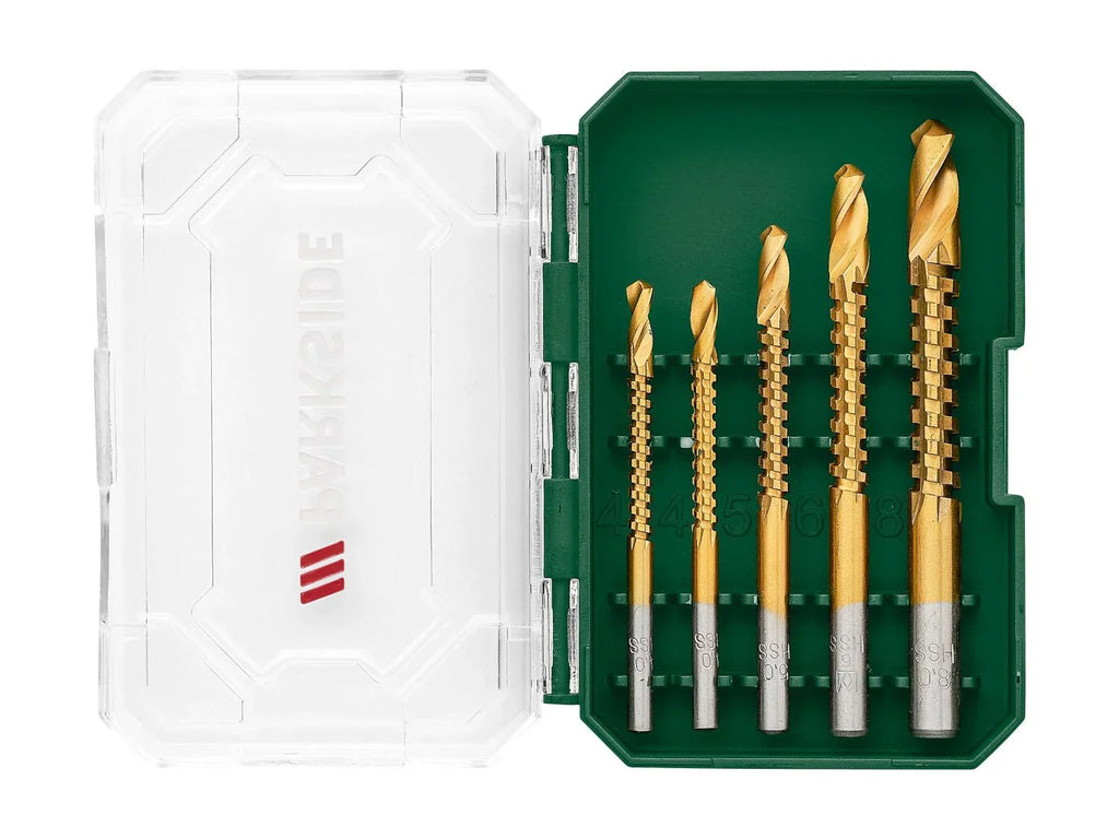 PARKSIDE Set de forets fraiseurs, mches ou fraises coniques