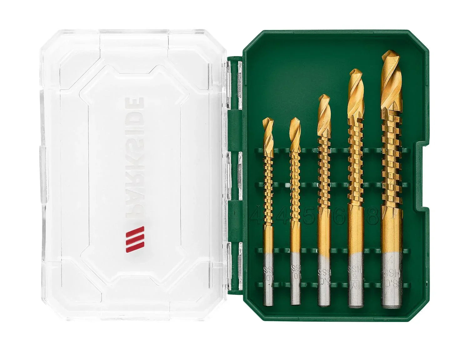 PARKSIDE Set de forets fraiseurs, mches ou fraises coniques