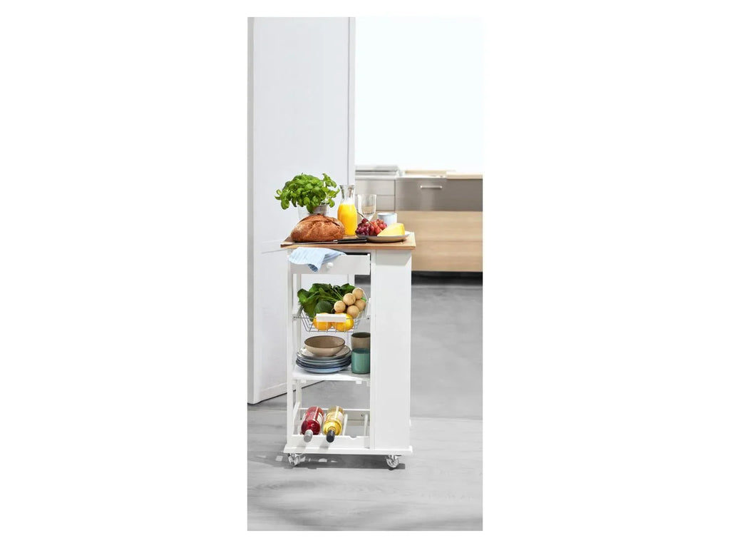 LIVARNO home Desserte de cuisine, 50 x 38,5 x 86,5 cm
