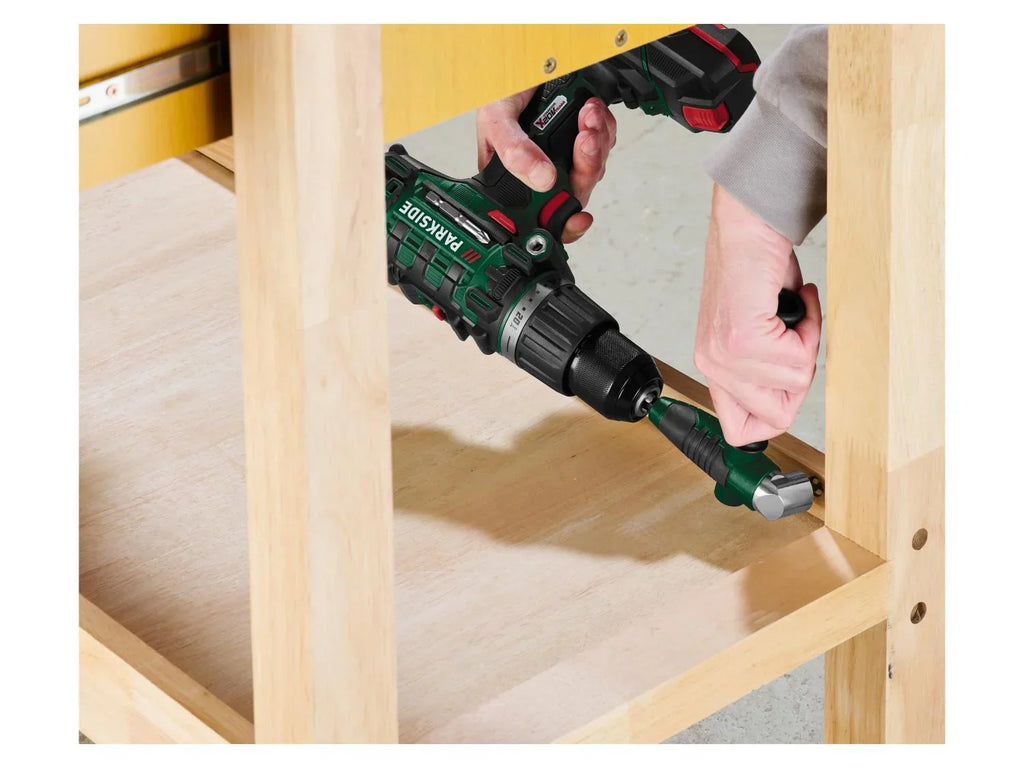 PARKSIDE Renvoi dangle pour perceuse ou Forets hlicodaux HSS