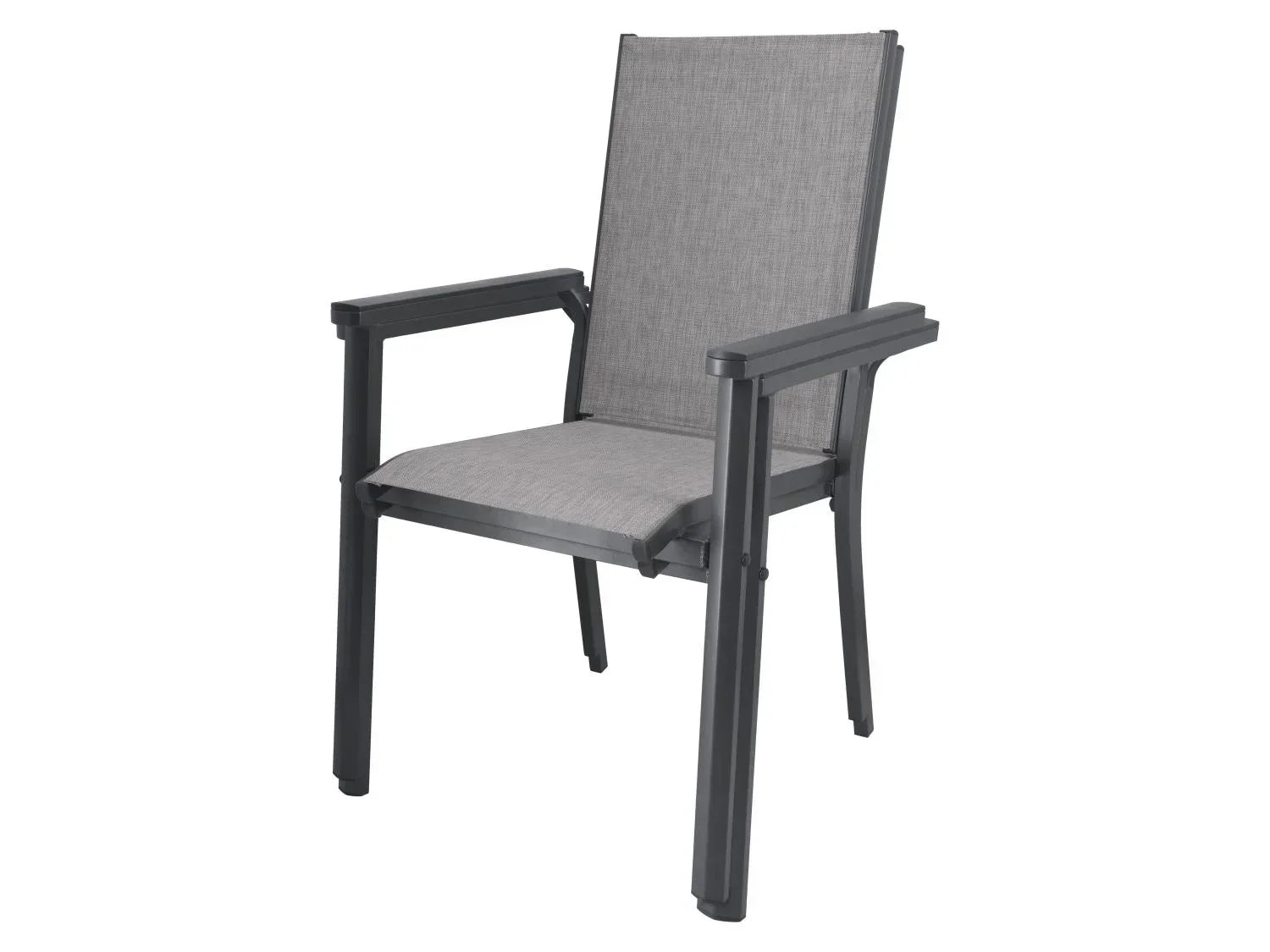 LIVARNO Table de jardin + Lot de 4 fauteuils en aluminium Houston