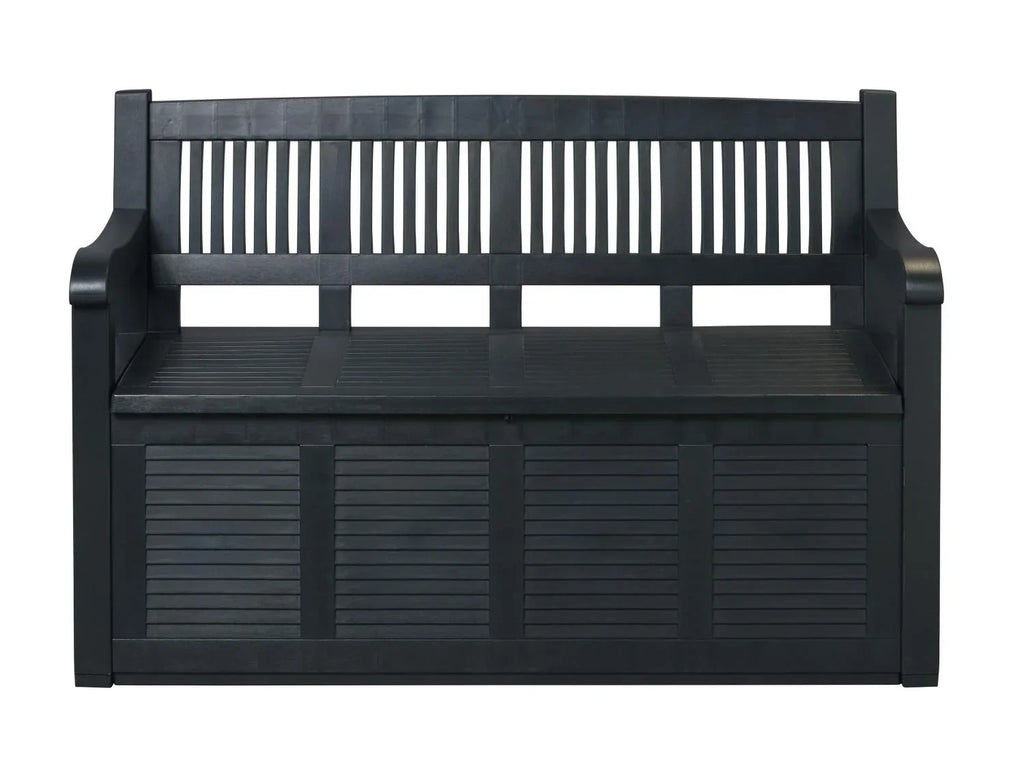 LIVARNO home Banc de jardin, 130 x 60 x 85 cm, anthracite