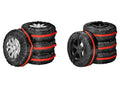 ULTIMATE SPEED Set de housses pour pneus