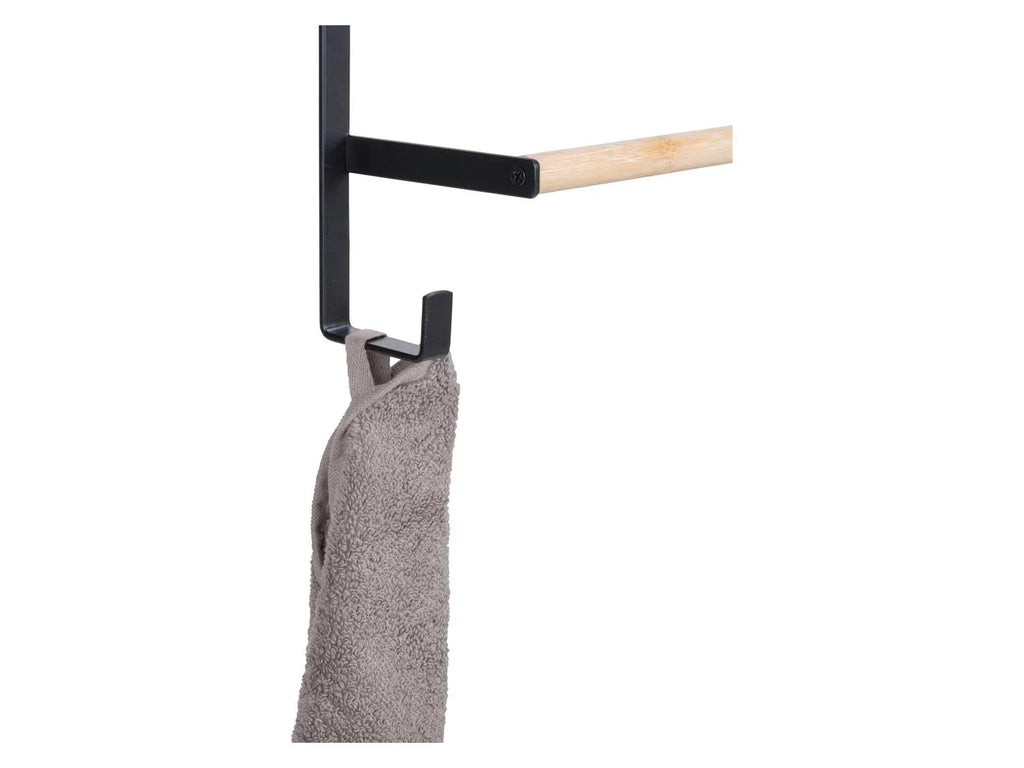 Wenko Porte-serviettes de porte en bambou