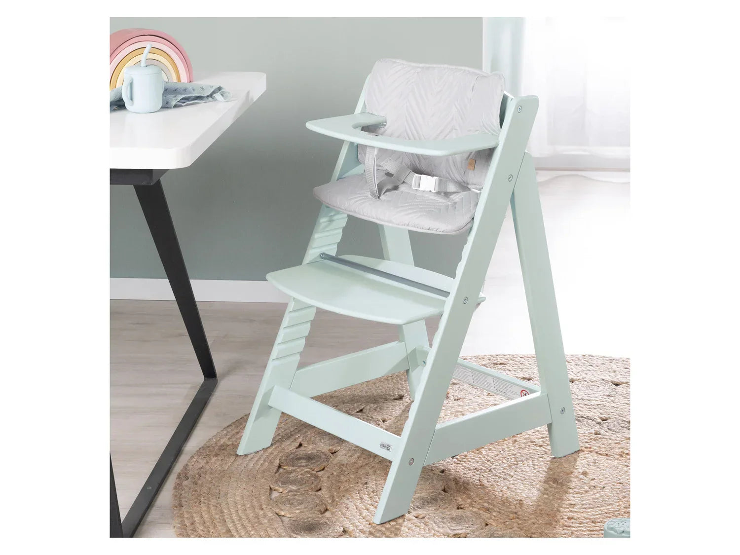roba Planche  manger + Chaise haute volutive