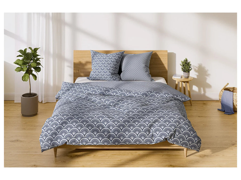 LIVARNO home Linge de lit en satin rversible, 240 x 220 cm