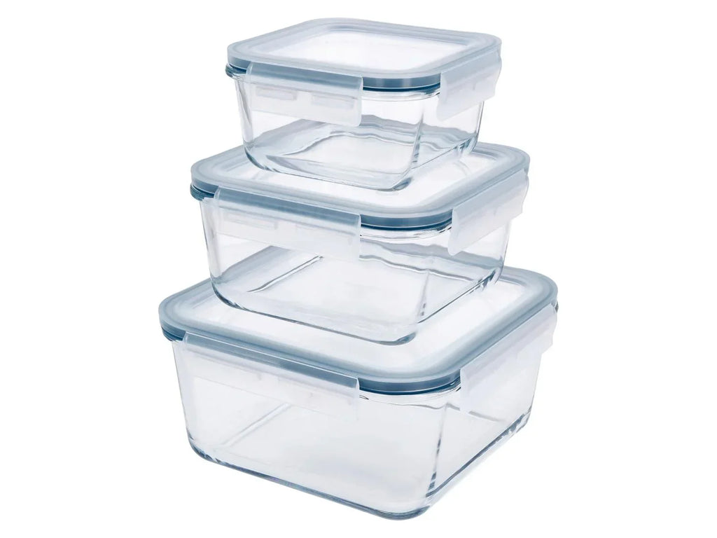 SILVERCREST Set de botes de conservation en verre