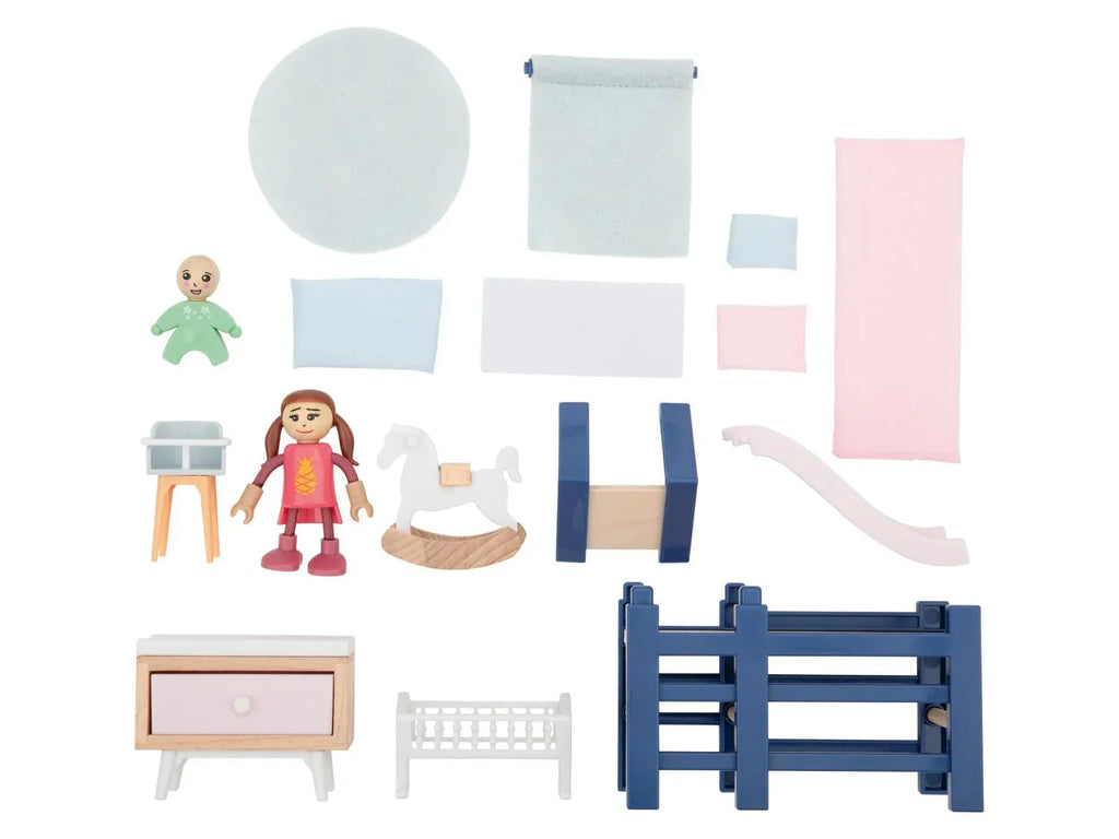 lupilu Accessoires maison de poupes bois