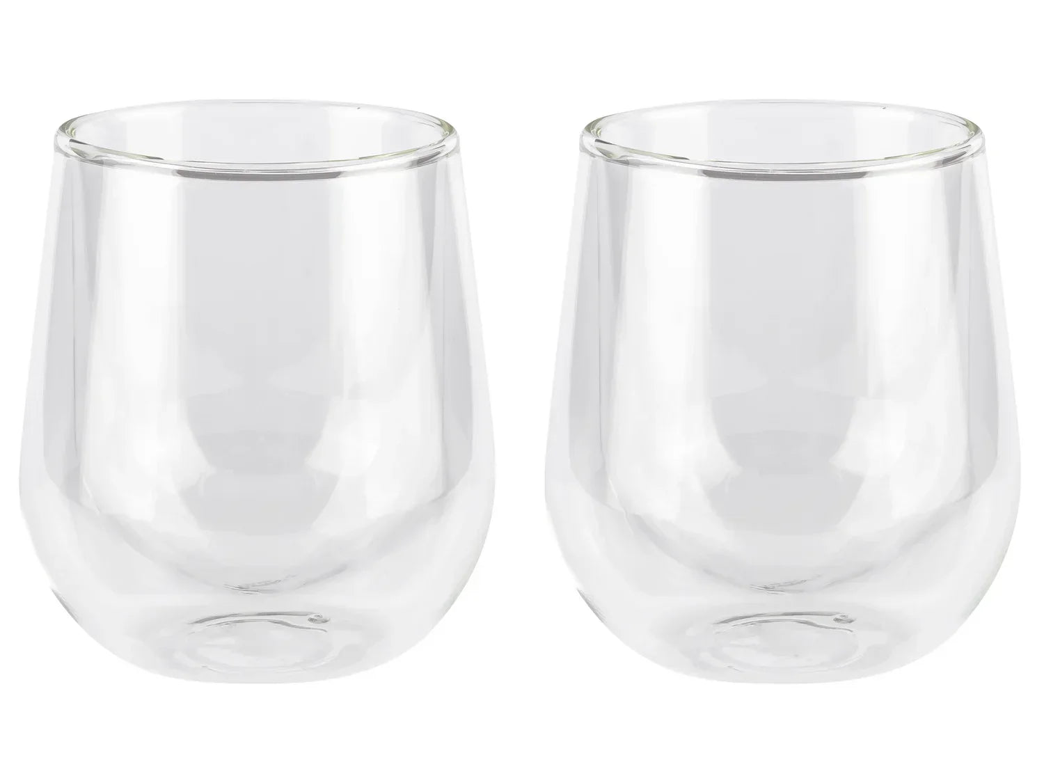 ERNESTO Lot de 2 verres  double paroi
