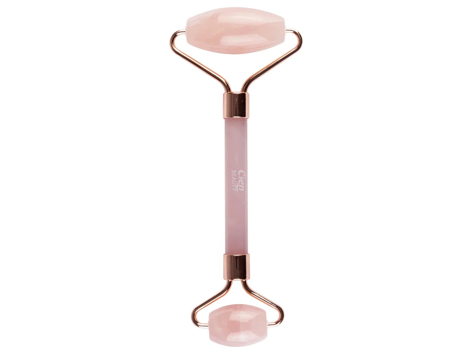 CIEN Beauty Rouleau de quartz pour le visage ou Pierre de massage au quartz