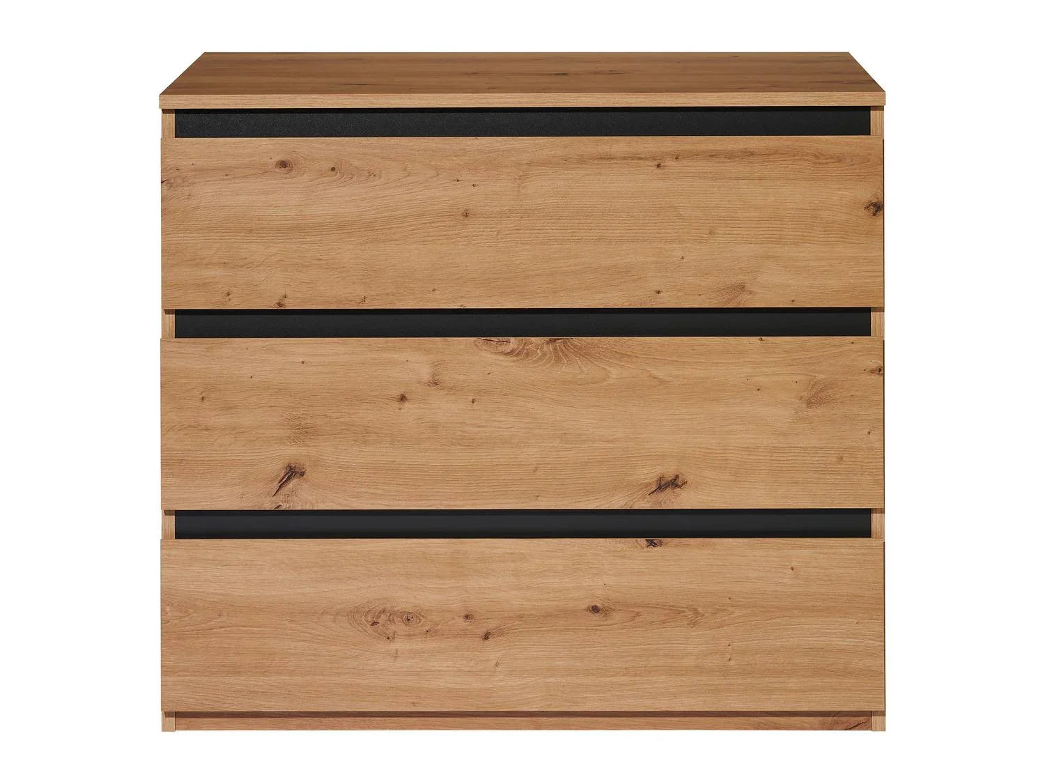 LIVARNO home Commode Genve, 80 x 78 x 48 cm, imitation chne