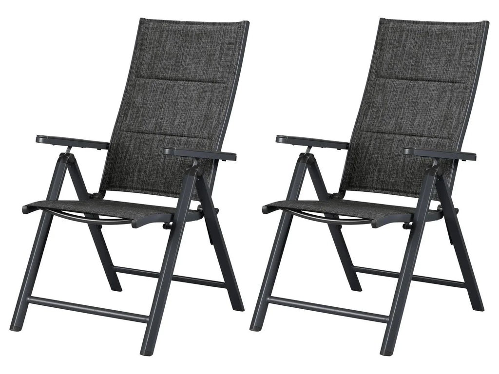 LIVARNO Lot de 2 fauteuils en aluminium Toronto