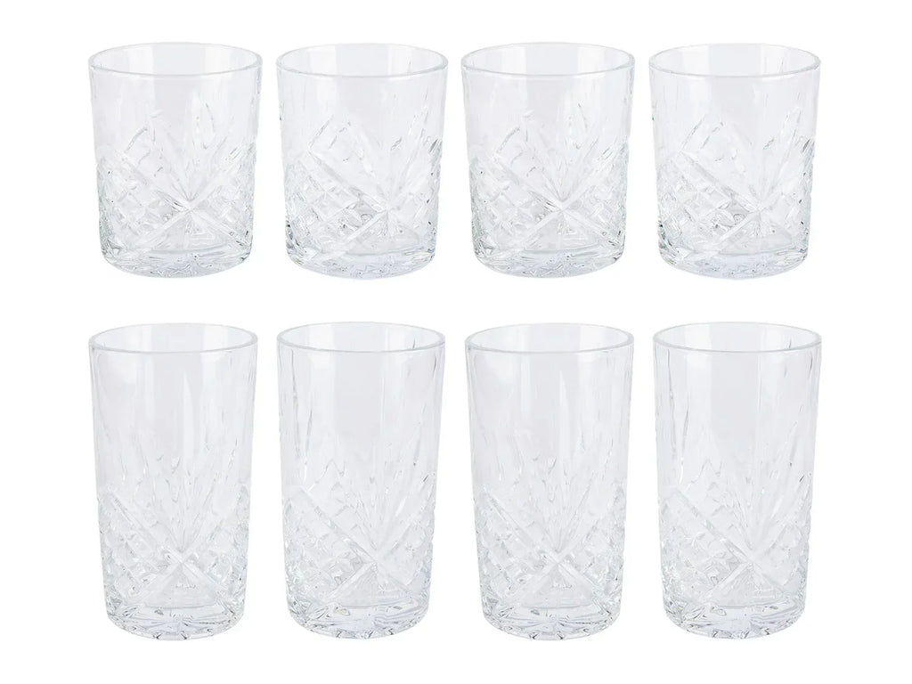 ERNESTO Lot de 4 verres  long drink ou  whisky