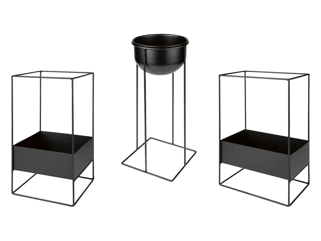 LIVARNO home Pot de fleurs avec cadre mtallique