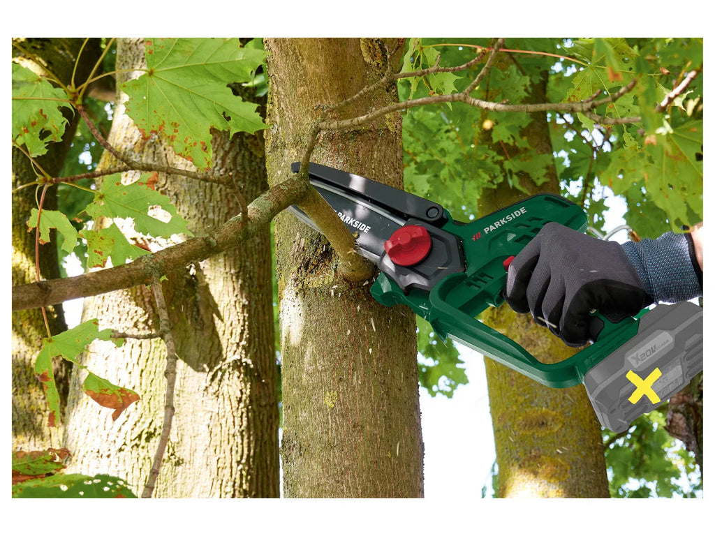 PARKSIDE Mini-trononneuse  bois sans fil PGHSA 20-Li B1, 20 V