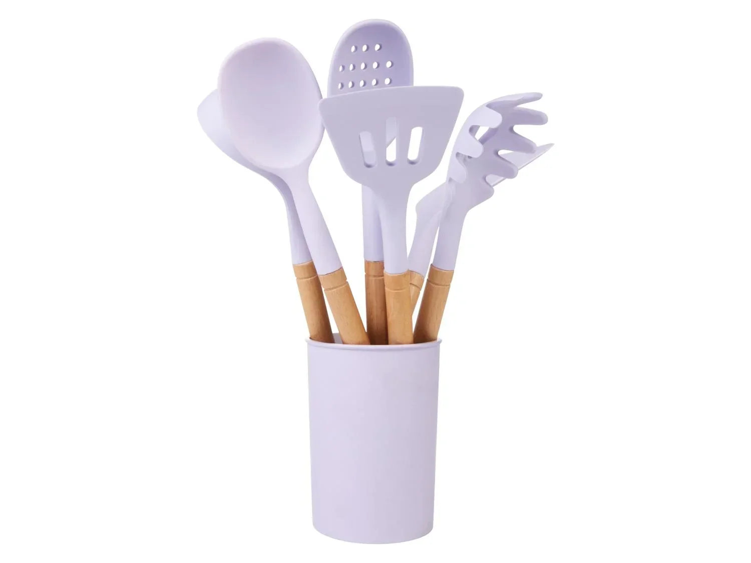 LIVARNO home Set d'ustensiles de cuisine, 7 pices