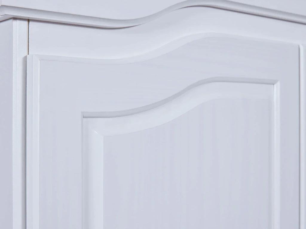 Inter Link Armoire rustique Kappl ou Reutte,  2, 3 ou 4 portes, blanche
