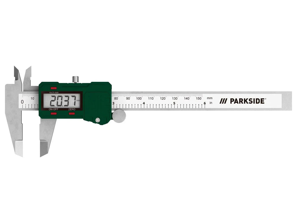 PARKSIDE Pied  coulisse numrique, 0150 mm ou Rapporteur numrique, 0360