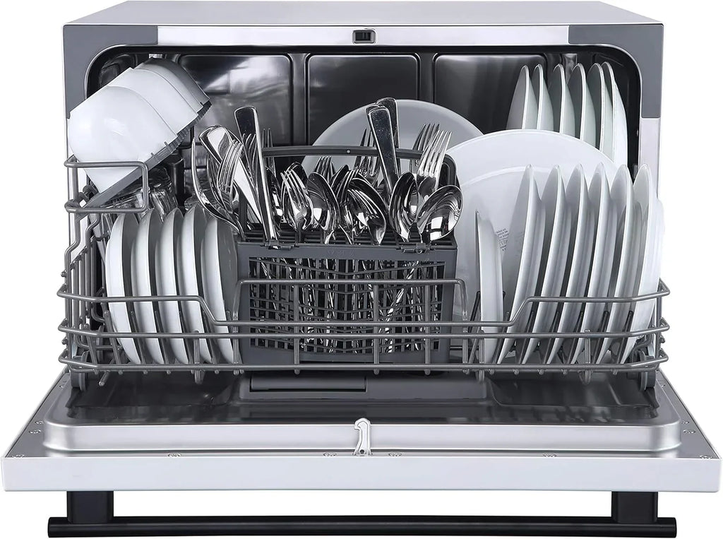 Farberware Compact 6-Station Dishwasher Portable Mini Countertop Dishwasher