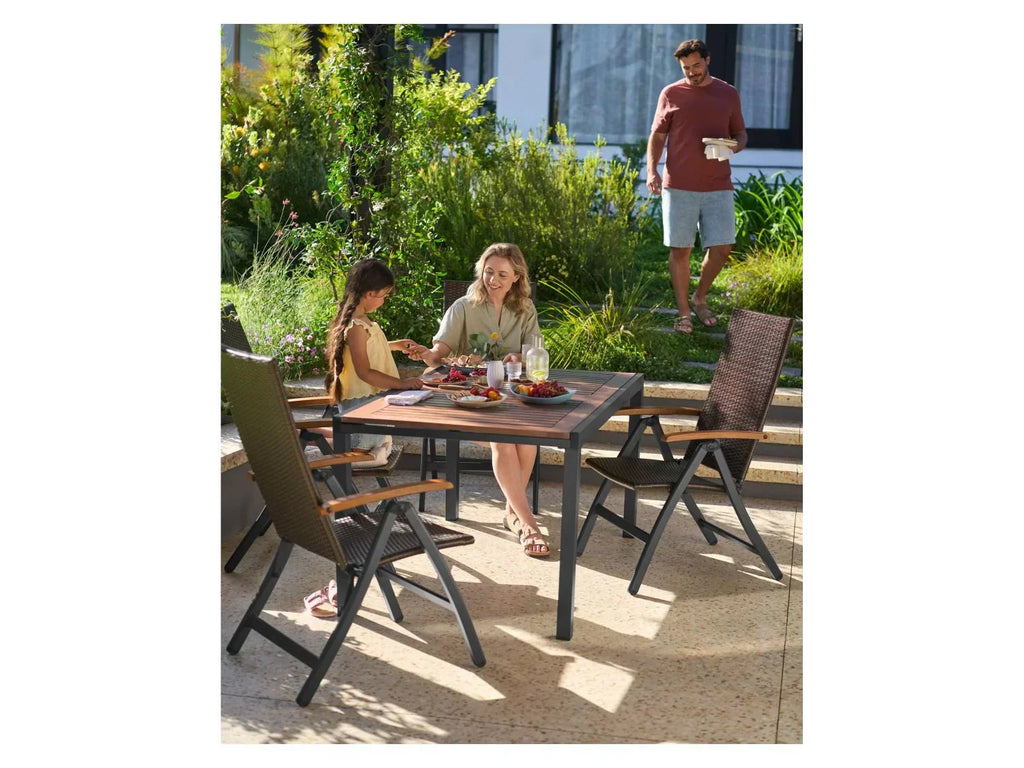 LIVARNO Lot de 2 fauteuils pliants Valencia