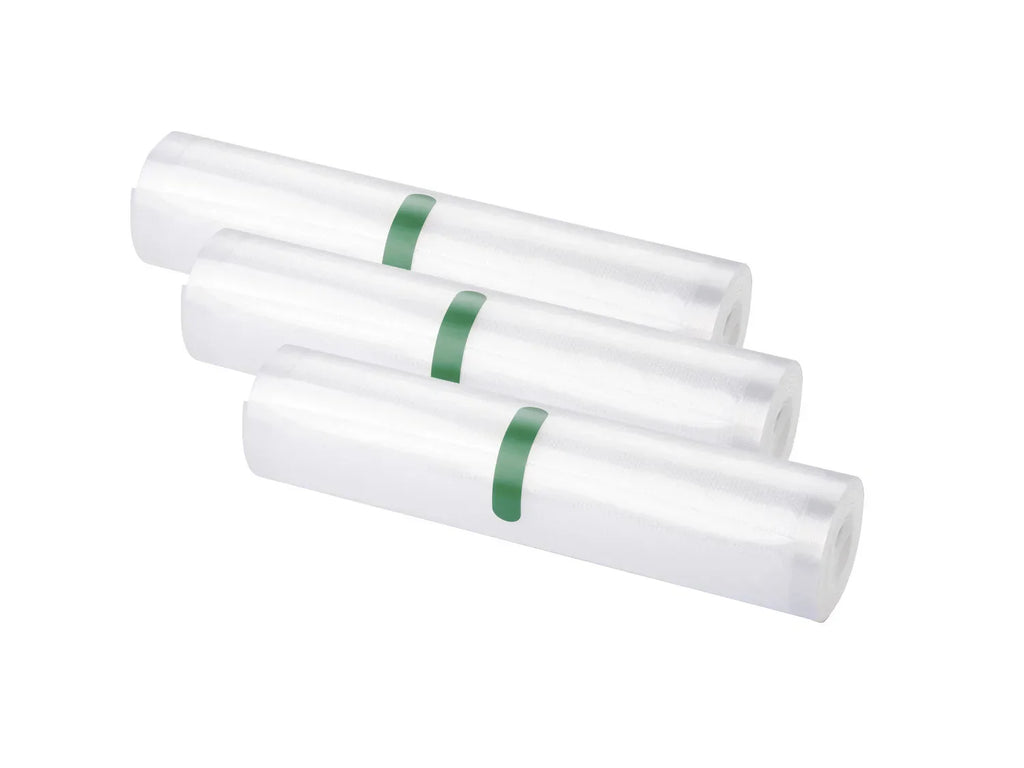 SILVERCREST KITCHEN TOOLS Lot de 3 rouleaux de films pour appareil de mise sous vide, 300 x 20 cm