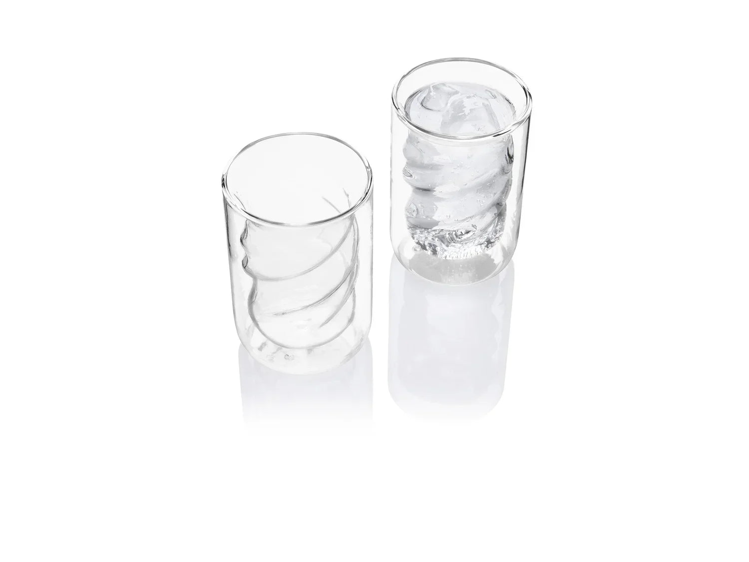 ERNESTO Lot de 2 verres  double paroi