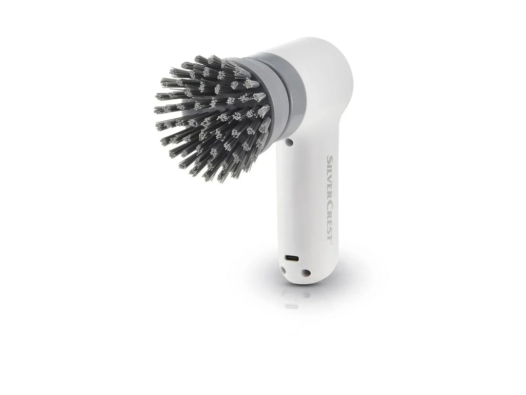 SILVERCREST Brosse de nettoyage lectrique SRB 4 A1, avec 4 embouts