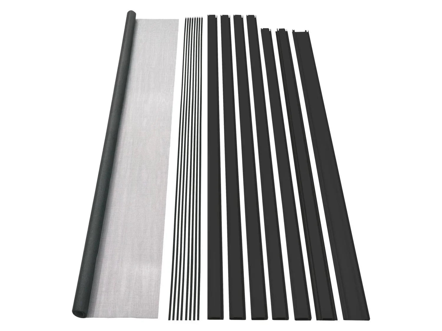 LIVARNO Porte moustiquaire en aluminium, 1 x 2,1 m