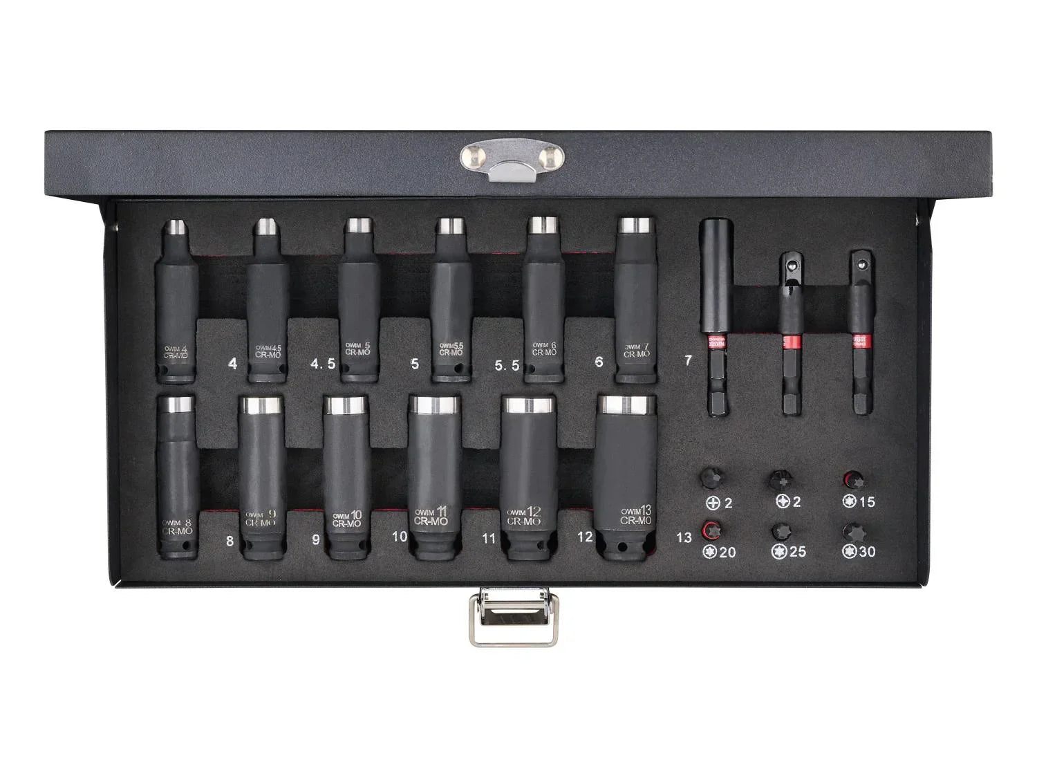 PARKSIDE PERFORMANCE Set de douilles et embouts pour cl  choc PSS 21 A1