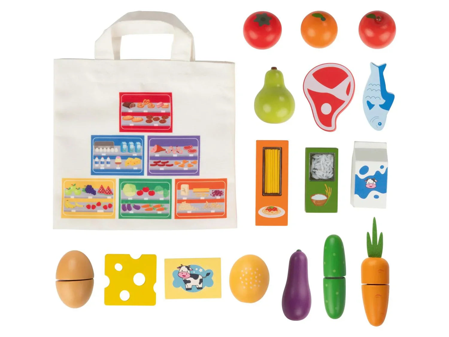 lupilu Set de jeu d'aliments