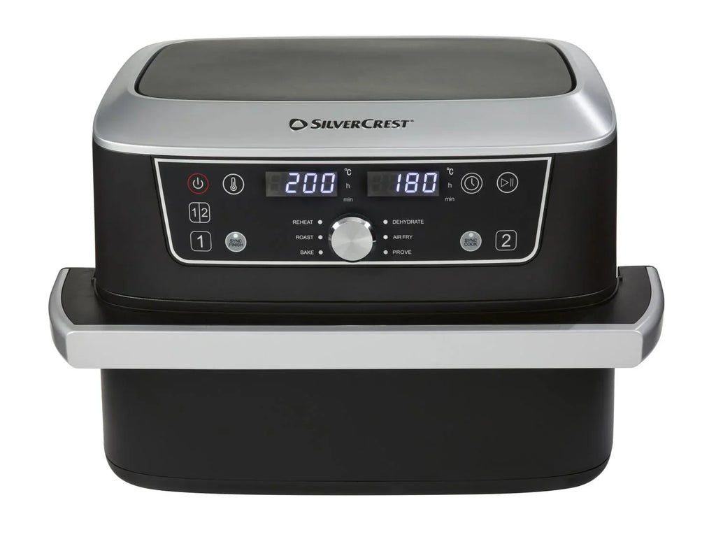 SILVERCREST Friteuse  air chaud double compartiment