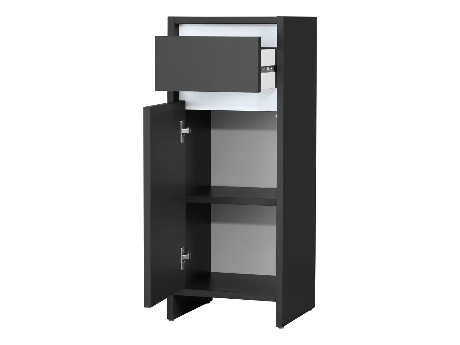 LIVARNO home Armoire latrale de salle de bains Oslo, 32 x 80 x 28 cm, anthracite
