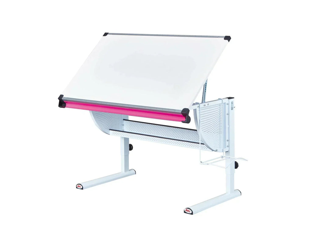 Inter Link Bureau Matts 3 en 1, 118 x 63-93 x 73 cm, blanc