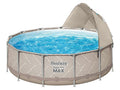 Bestway Piscine avec pompe de filtration et abri