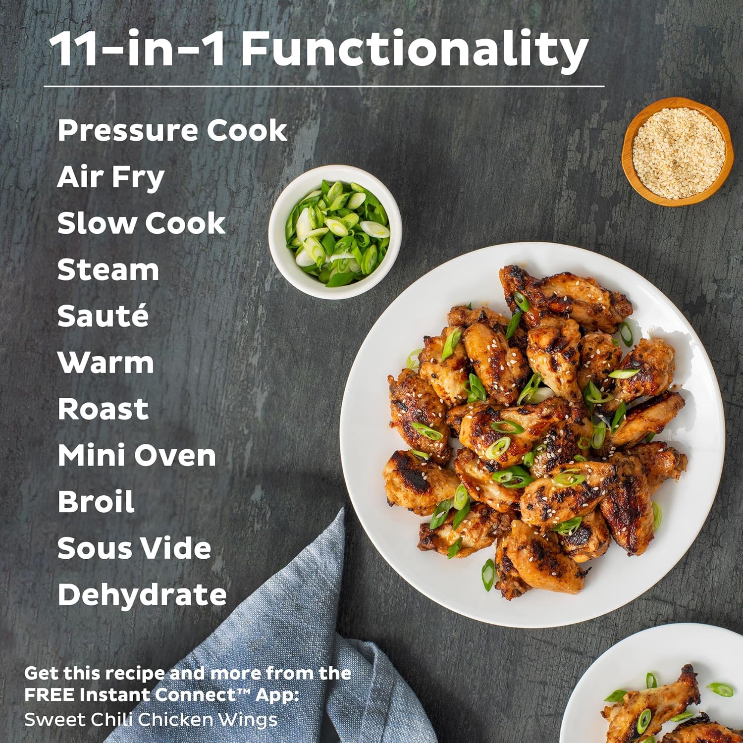 Instant Pot Duo 7-in-1 Electric Pressure Cooker, Slow Cooker, Rice Cooker, Steamer, Sauté Pan, Yogurt Maker, Warmer, and Sterilizer