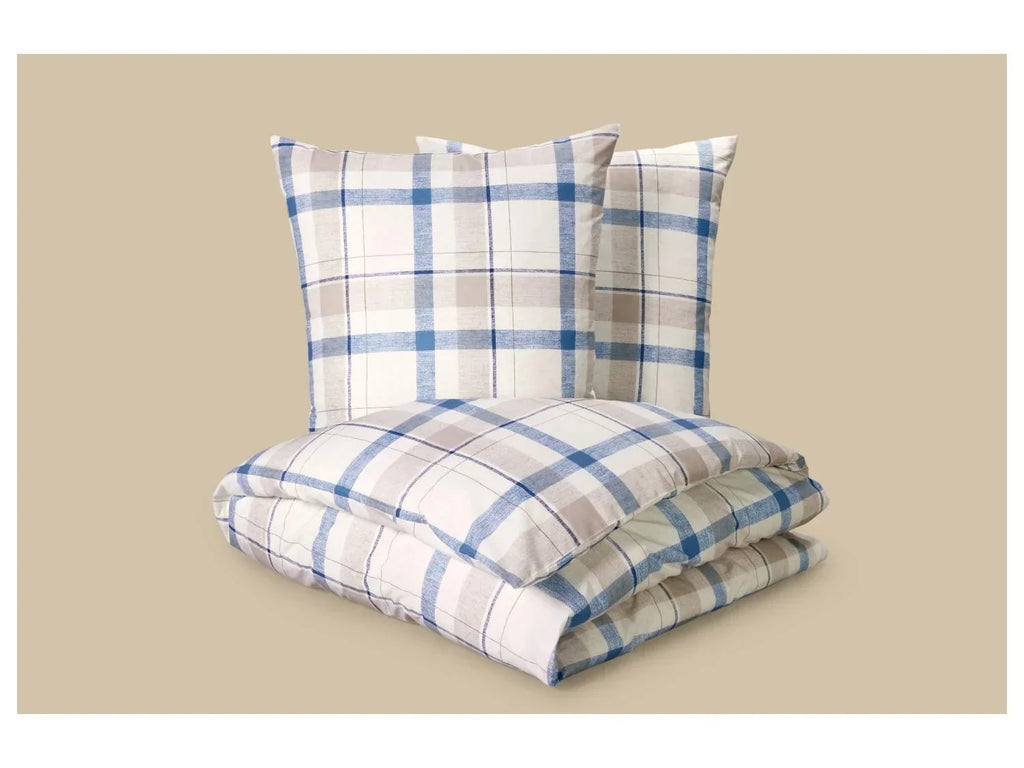 LIVARNO Parure de lit rversible en coton renforc, 260 x 240 cm