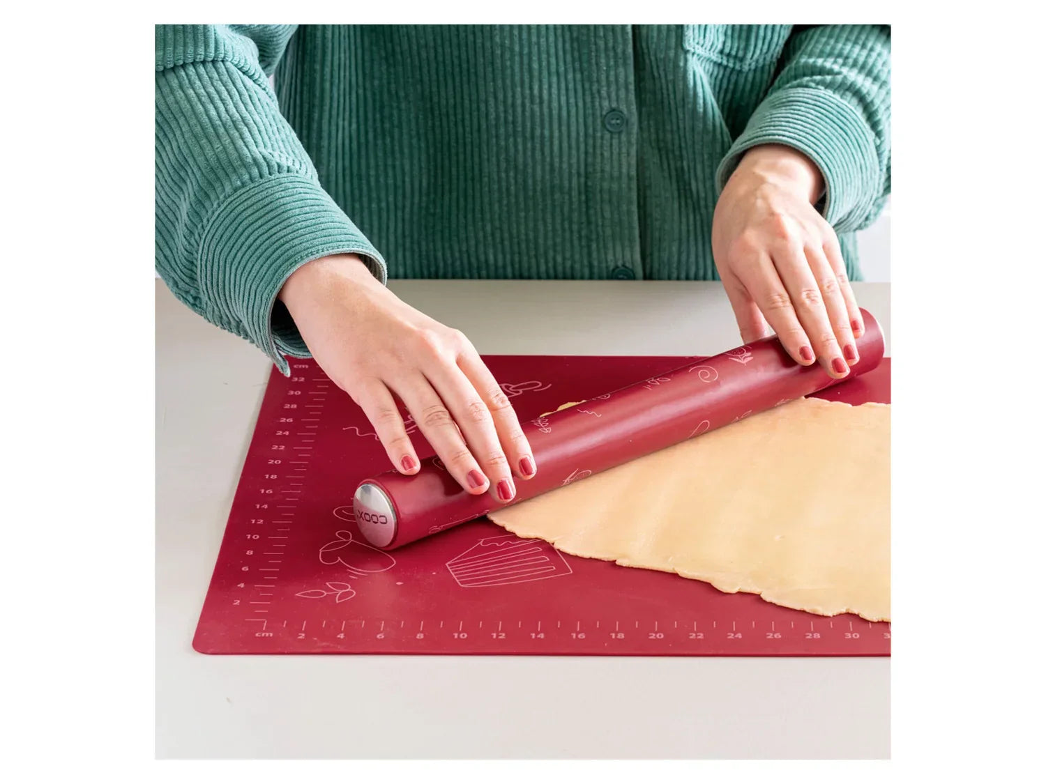 Coox Tapis de cuisson ou rouleau  ptisserie