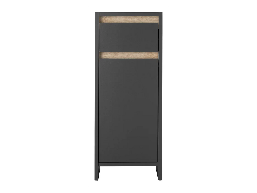 LIVARNO home Armoire latrale de salle de bains Oslo, 32 x 80 x 28 cm, noire