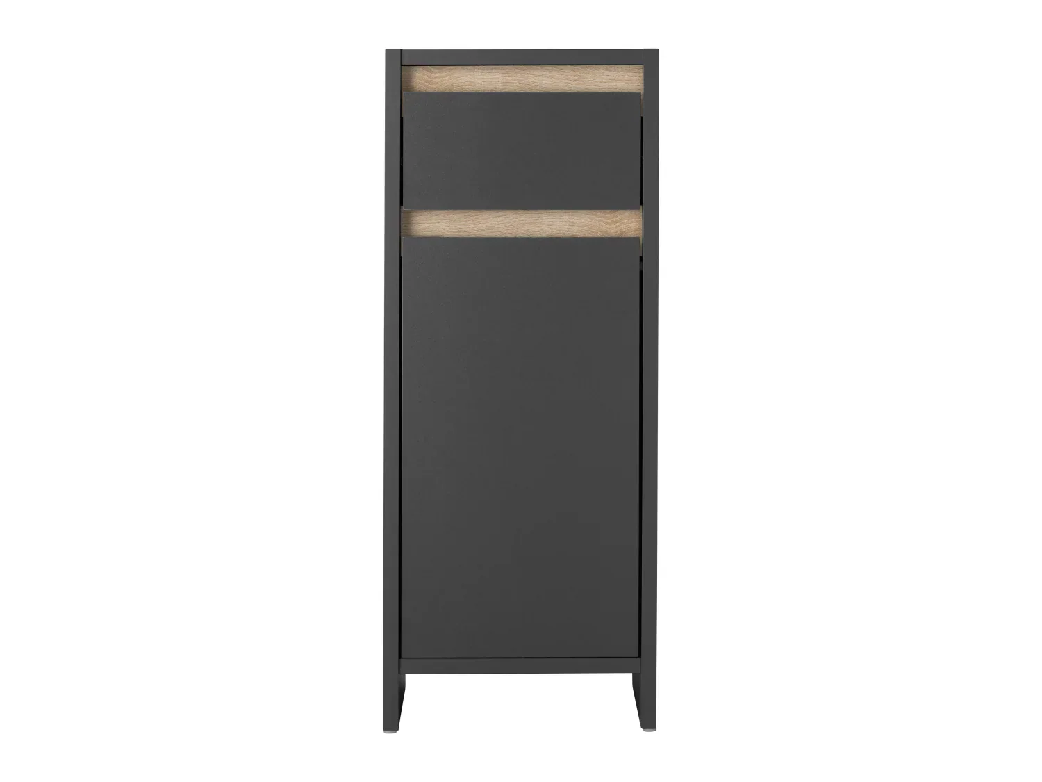 LIVARNO home Armoire latrale de salle de bains Oslo, 32 x 80 x 28 cm, noire