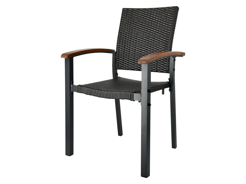 LIVARNO home Table de jardin + Lot de 6 fauteuils Valencia