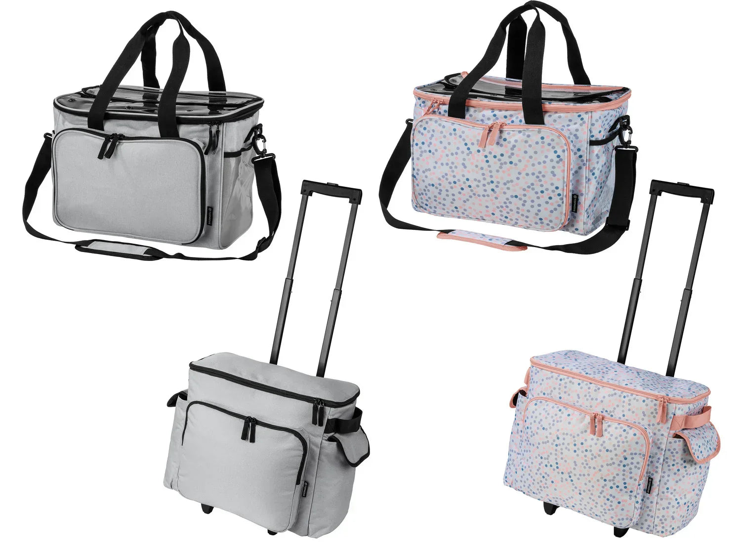 TOPMOVE Sac pour accessoires de tricot ou trolley pour machine  coudre